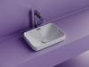 Ceramicanova Умывальник встраиваемая сверху прямоугольный Element 460x330x170