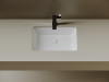 Ceramicanova Умывальник Era прямоугольный 525x345x175 встраиваемый снизу, с отверст.слива-перелива