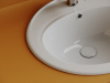 CERAMICANOVA Раковина встраиваемая сверху Sun с отв. слива - перелива овальной формы 565x495x200