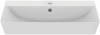 IS CONNECT  AIR Curve раковина 65 см,для монтажа соло с сифоном, колонной с отверстием под смеситель