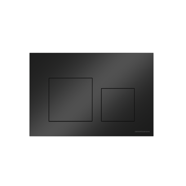 Комплект Подвесной унитаз Ulma Rimless CN4006 + Система инстал. Balance кнопка Square CN121002MB чер