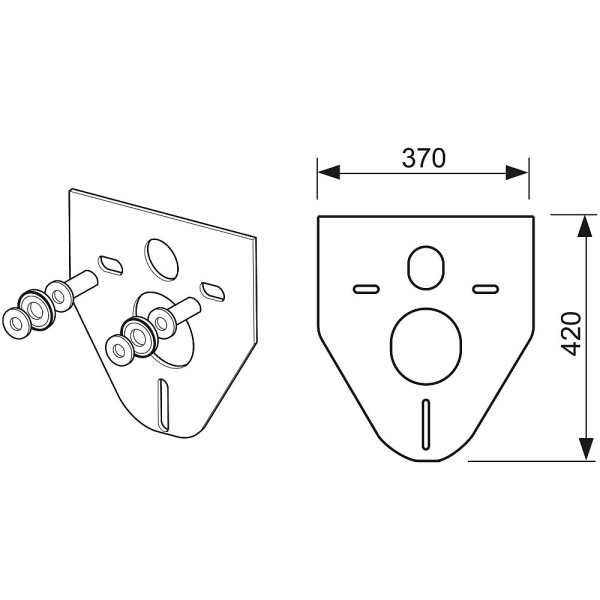9200010 ТЕСЕ Прокладка звукоизолирующая