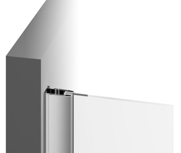 Неподвижная стенка RAVAK Blix BLPS-90 профиль блестящий, стекло прозрачное