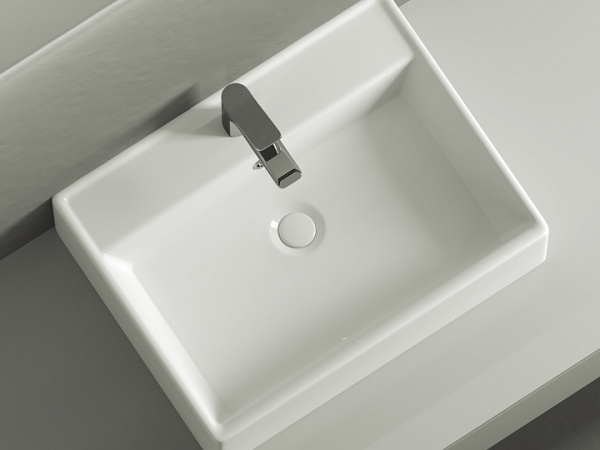 Ceramicanova Умывальник накладной прямоуг Element 590*450*160мм
