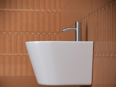 Ceramicanova Биде подвесное Forma, отверстие под смеситель, с крепежом для скрытого монтажа