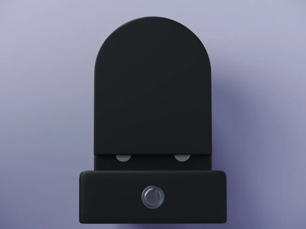 Ceramicanova Бачок для унитаза Metropol Rimless, двойной смыв 3/6, черный матовый