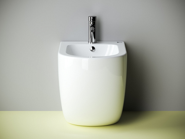 Ceramicanova Биде напольное METROPOL Rimless, 1 отв под смеситель, с крепежом