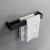 Полотенцедержатель двойной 45 см Novellini Frame, цвет Matt Black
