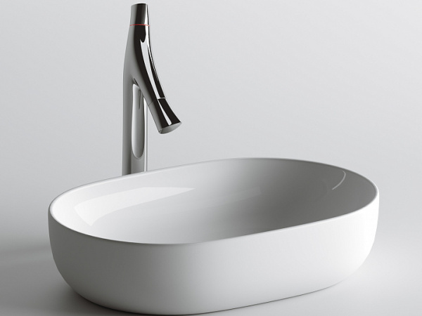 Ceramicanova Умывальник накладной овальный Element 600*415*135мм