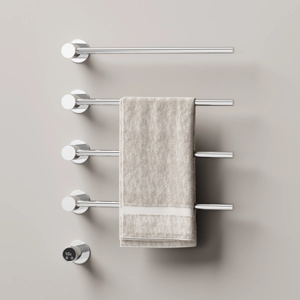 Sancos Полотенцесушитель Linea электрический встраиваемый , хром