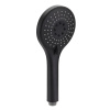 Ручной душ CLEVER UP! URBAN,Ø110, 3 реж., ABS, черный матовый