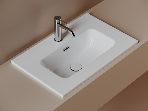 Ceramicanova Умывальник мебельный Compact 610*395*170мм