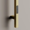 Полотенцесушитель электрический Sancos Линн (Linn) 150x3 I-образный брашированное золото SC13002BG