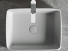Ceramicanova Умывальник накладной прямоуг Element 480*370*130мм