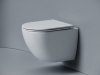 Ceramicanova Унитаз подвесной Alba 3.0, смыв Торнадо, 490x360x300,сиденье микролифт