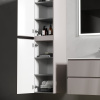 Sancos Шкаф-пенал  подвесной Snob R, 350х350х1650 Doha Soft