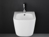 Ceramicanova Биде напольное New day, 1 отв под смеситель, с крепежом, комплекте донн. клапан с керам