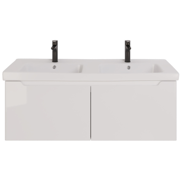 99.9400 W 125 Тумба подвесная, 2 ящ., белая