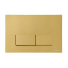 S240511 TECEspring S Панель смыва, нержавеющая сталь, сатин, gold PVD, покрытие против отп. пальцев