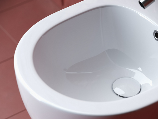 Ceramicanova Биде подвесное Forma, с керамическим донным клапаном, 1 отв под смеситель, с крепежом