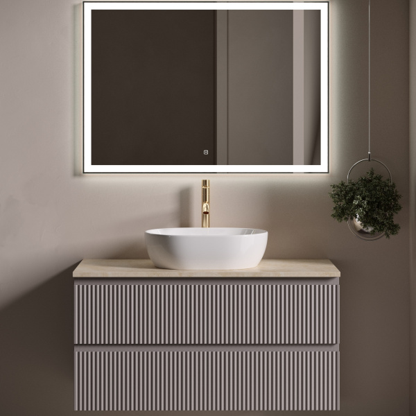 Sancos Столешница с отверстием под смеситель, 1000х460х21, Kreman 