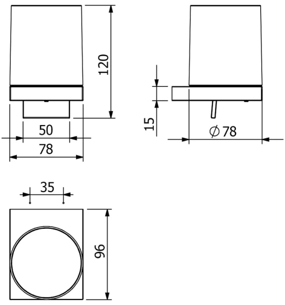 KLUDI-VELA C дозатор жидкого мыла хром