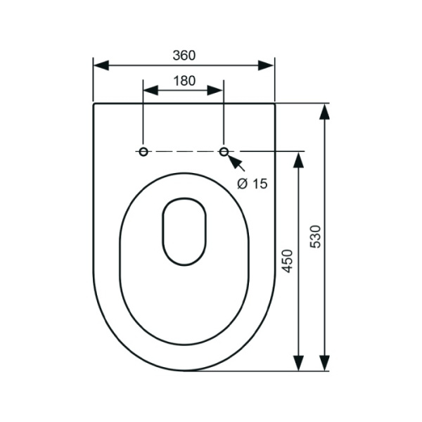 S710001 Унитаз подвесной TECEspring Pro, тонкий стульчак м/л