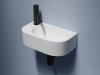 Ceramicanova Умывальник подвесной прямоугольный Element  400*215*120мм, чаша справа