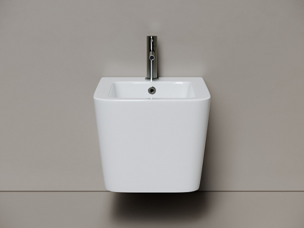 Ceramicanova Биде подвесное Ceramicanova Miro с крепежом для скрытого монтажа белый