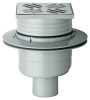 OMP Tea Трап 105х105 мм, ABS, вертикальный выход DN50