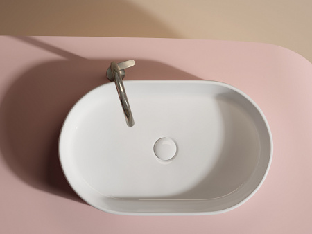 Ceramicanova Умывальник накладной овальный Element 600*385*122мм