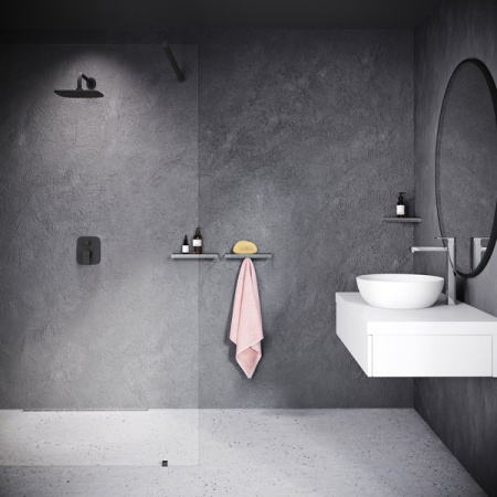 Ravak Полка Slim S, сатин / хром