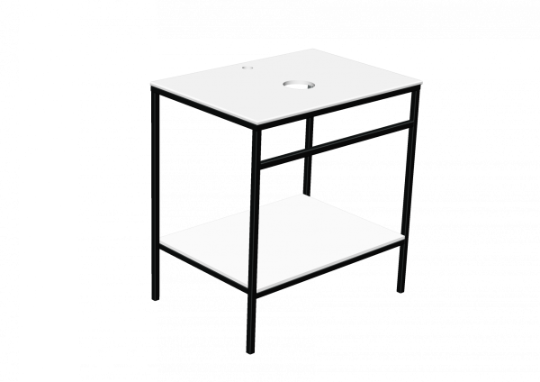 Консоль напольная Radostone Лаура 700*490*730 черный