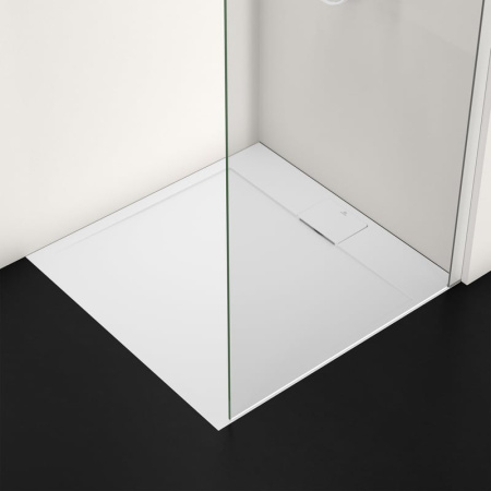 IS Поддон душевый ULTRAFLAT S I.LIFE 1000х1000х30мм, ультратонкий, композитн(дополнит.сифон K936367)